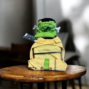 Retriever Green Monster Pet‎ Costume SZ M/L NWT